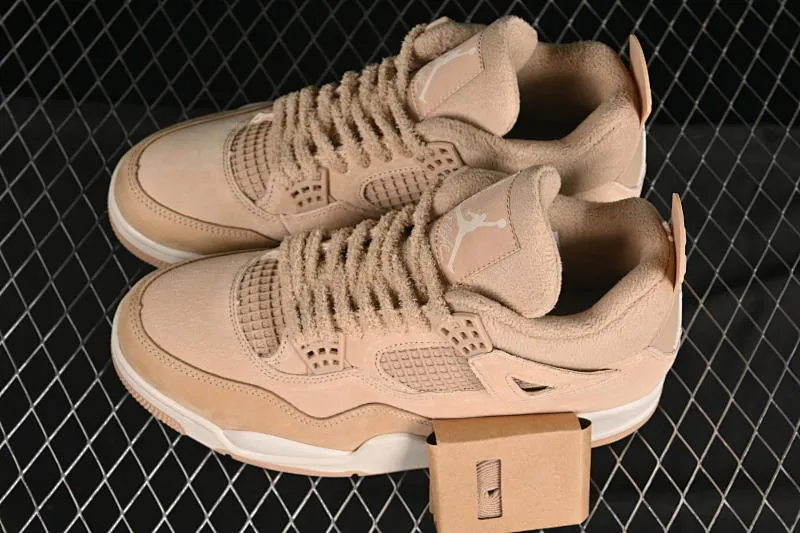All categories Air Jordan Jordan series basketball shoes Air Jordan 4 Air Jordan 4 Retro AJ4 Joe 4 Desert Yellow HV0823-200